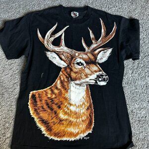 Vintage 90s Big Buck USA Hunting T shirt